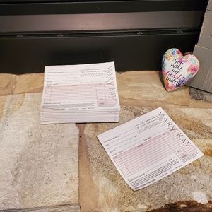 Mary Kay Sales Receipts